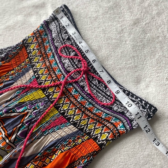 Flying Tomato Boho maxi dress rayon medium - Picture 8 of 12